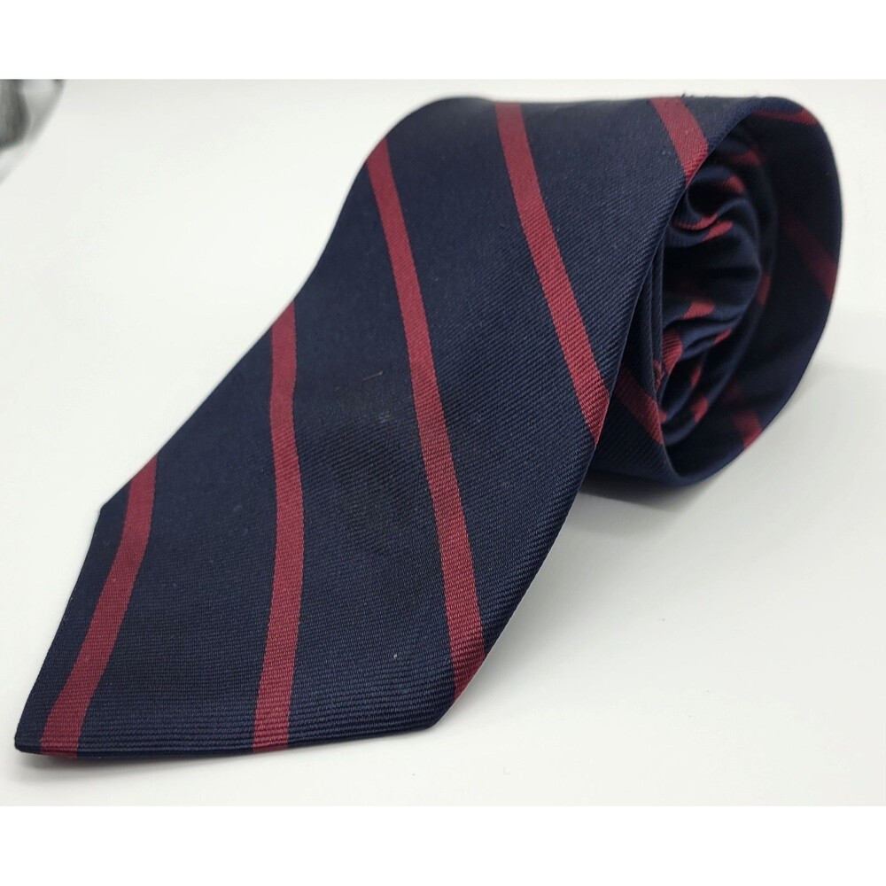 Brooks Brothers Tie Lot Makers Striped Silk Made In USA - Picture 6 of 14